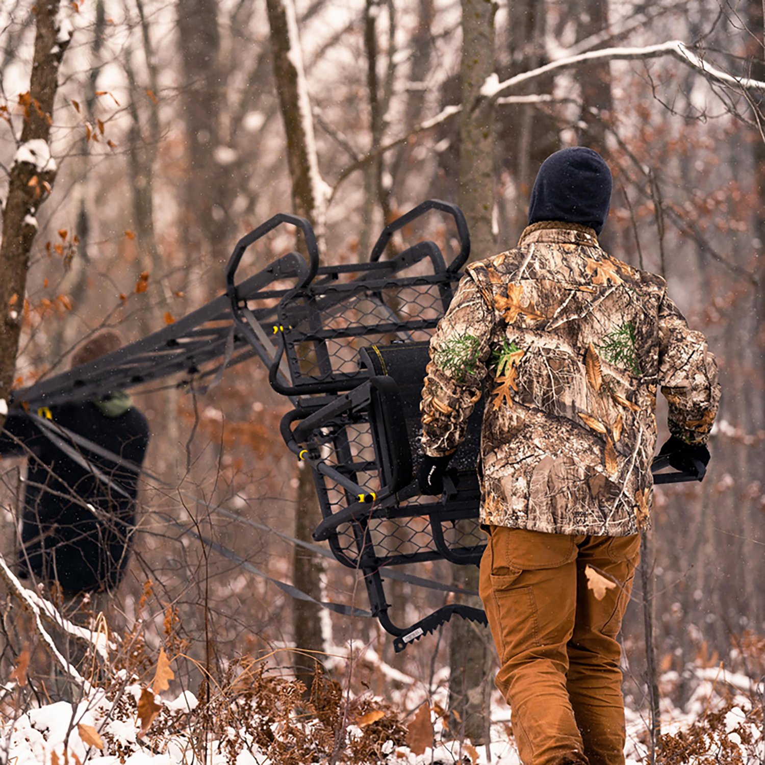 Rivers Edge Lockdown 21 ft Wide Ladder Tree Stand                                                                                - view number 2