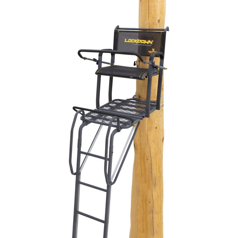 Rivers Edge Lockdown Wide Ladder Tree Stand - Huntg Stands/Blnds/Accs at Academy Sports