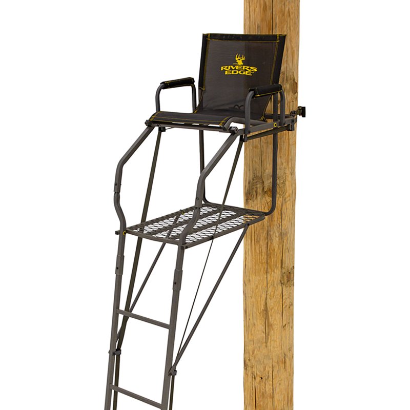 Rivers Edge Bowman LS 1-Man Ladder Tree Stand - Huntg Stands/Blnds/Accs at Academy Sports