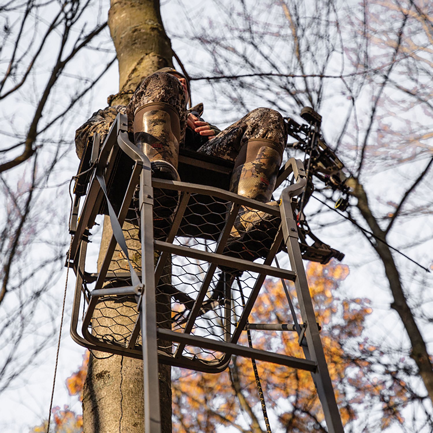 Rivers Edge Bowman LS 1-Man Ladder Tree Stand                                                                                    - view number 6