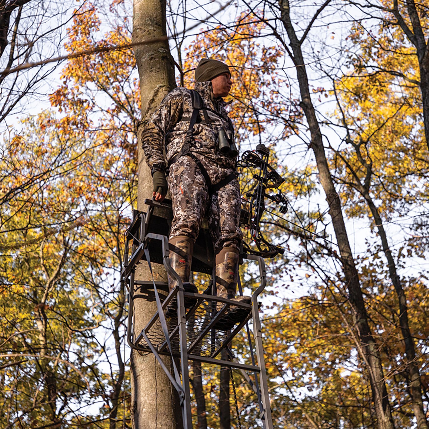 Rivers Edge Bowman LS 1-Man Ladder Tree Stand                                                                                    - view number 7