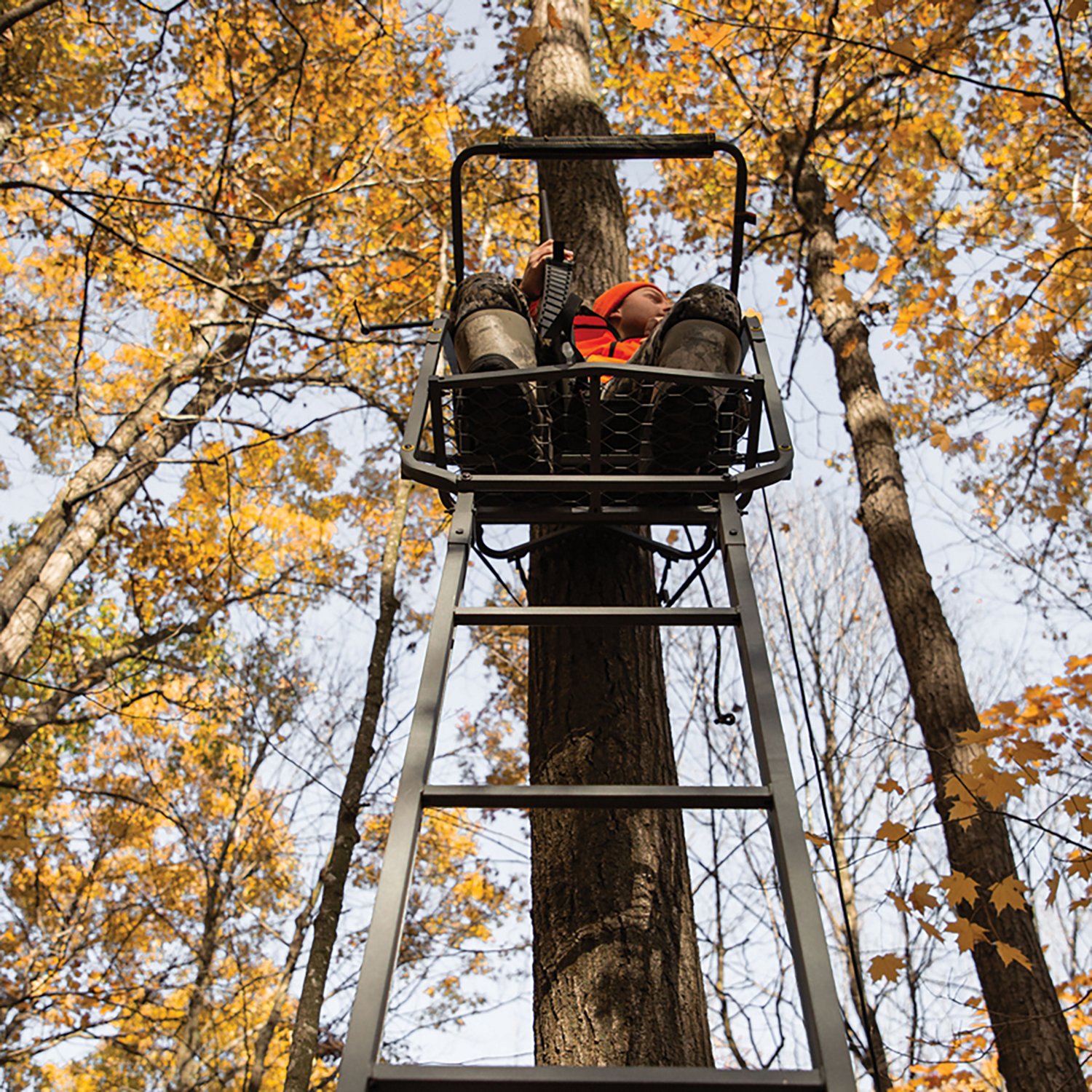 Rivers Edge Relax Wide LS 1-Man Ladder Tree Stand                                                                                - view number 2