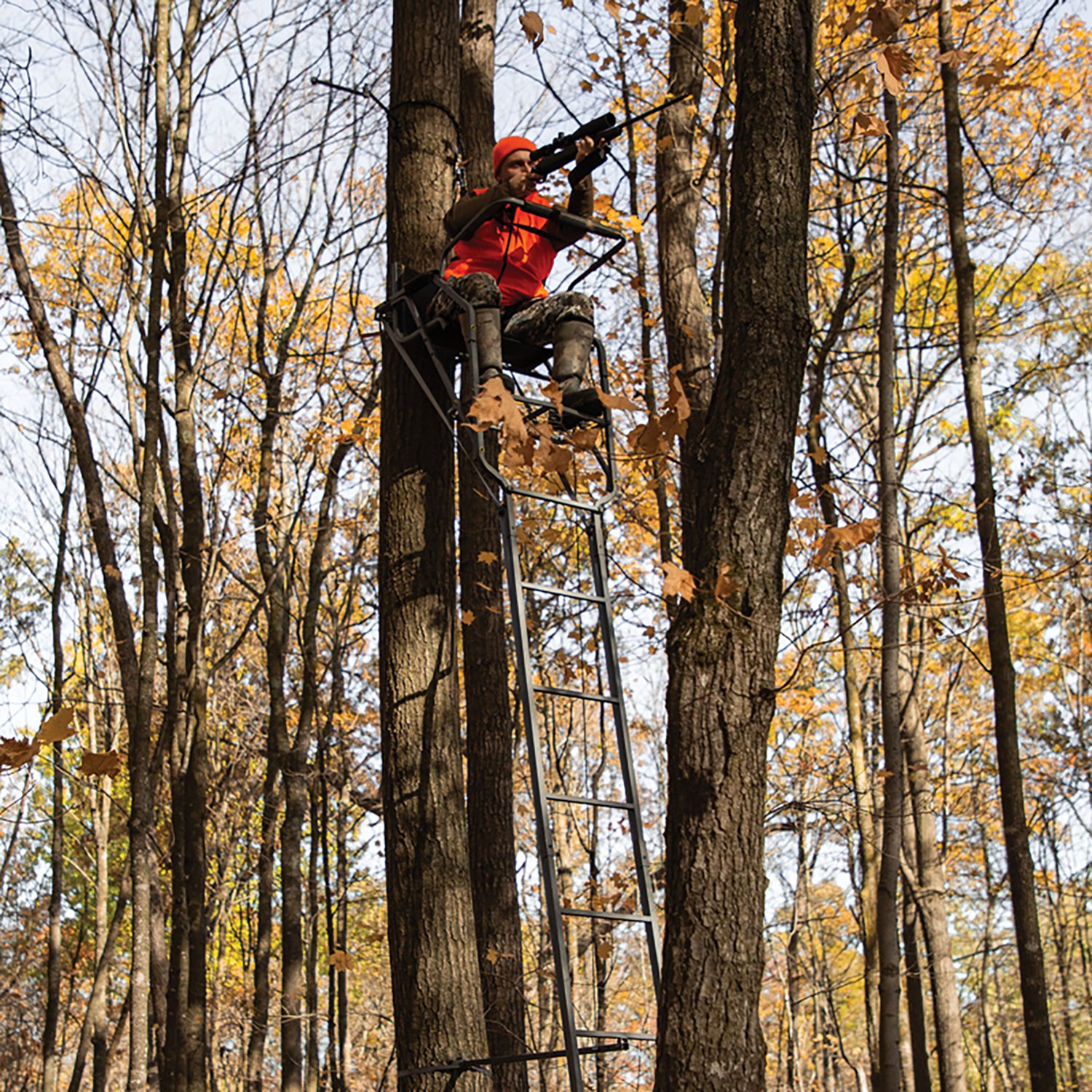 Rivers Edge Relax Wide LS 1-Man Ladder Tree Stand                                                                                - view number 3