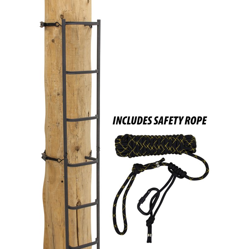 Rivers Edge Big Foot Tree Ladder Climbing System with Safety Rope - Huntg Stands/Blnds/Accs at Academy Sports
