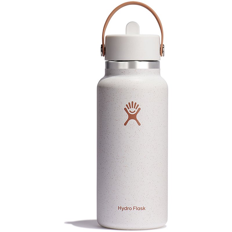 Hydro Flask 32 oz Wide Flex Straw Cap White - Thermos/Cups &koozies at Academy Sports