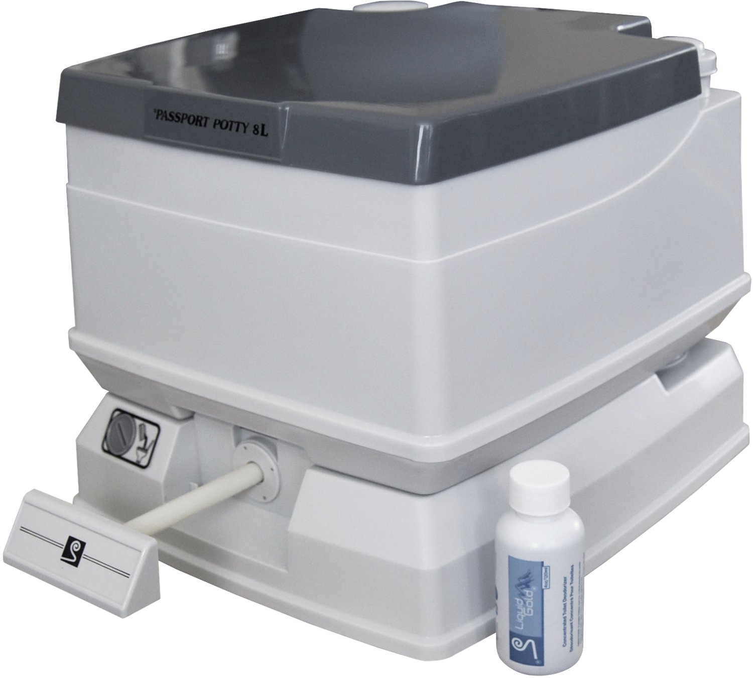 Dock Edge+ Sanitation Equipment Passport SpaceSaver 8 L Potty                                                                    - view number 3