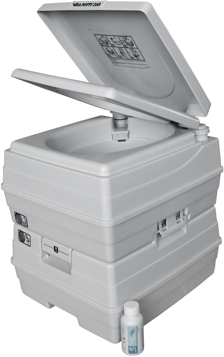 Dock Edge+ Sanitation Equipment Visa 24 L Potty                                                                                  - view number 3