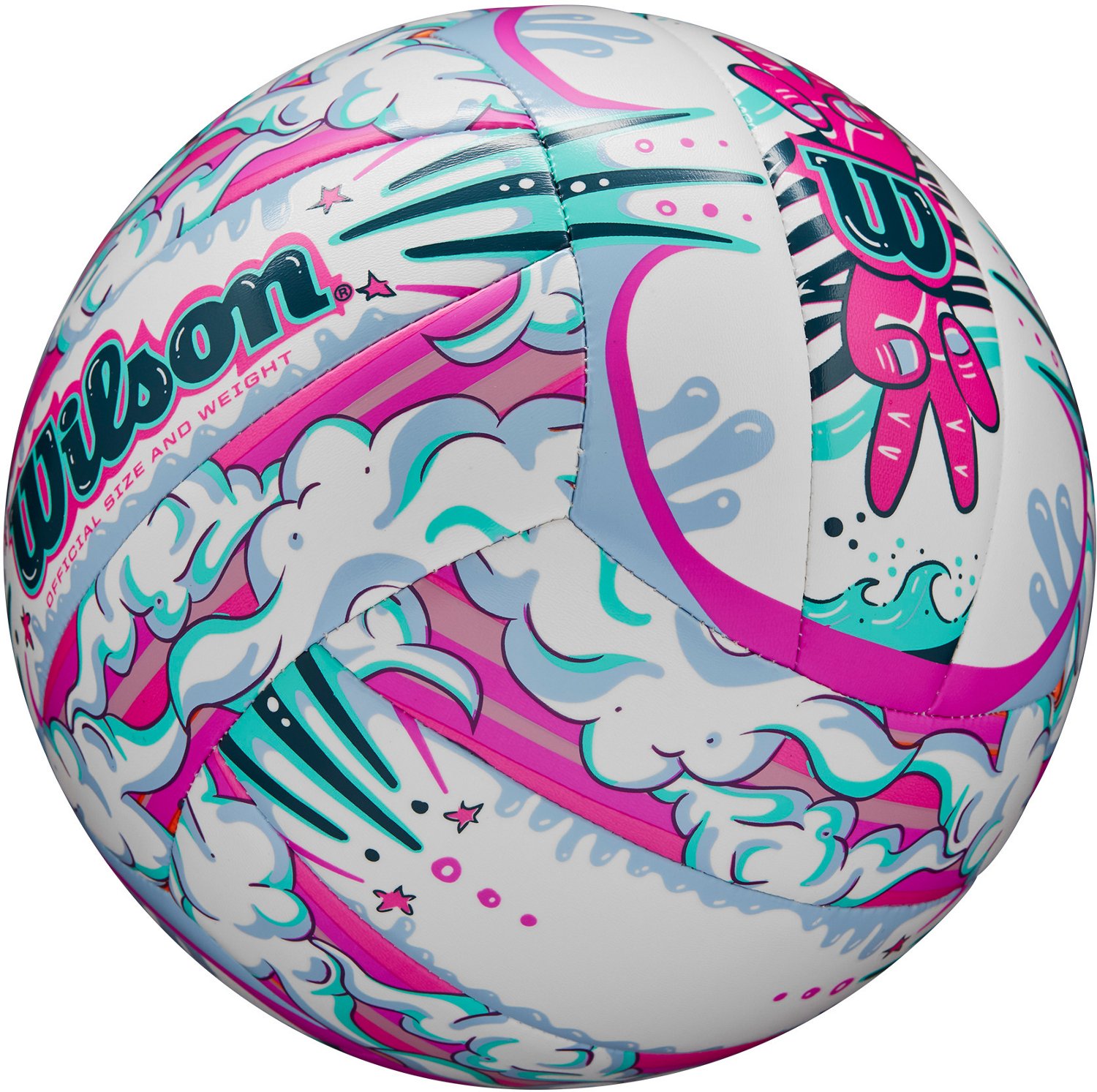 Wilson Graffiti Peace Outdoor Volleyball                                                                                         - view number 4