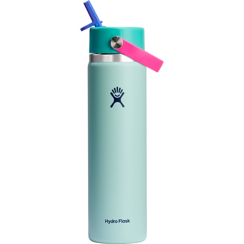 Photos - Car Cooler & Fridge Hydro Flask 24 oz Wide Flex Straw Cap Bottle Light Blue - Thermos/Cups &koozies at Academy Sports LE-MASHUP-I 