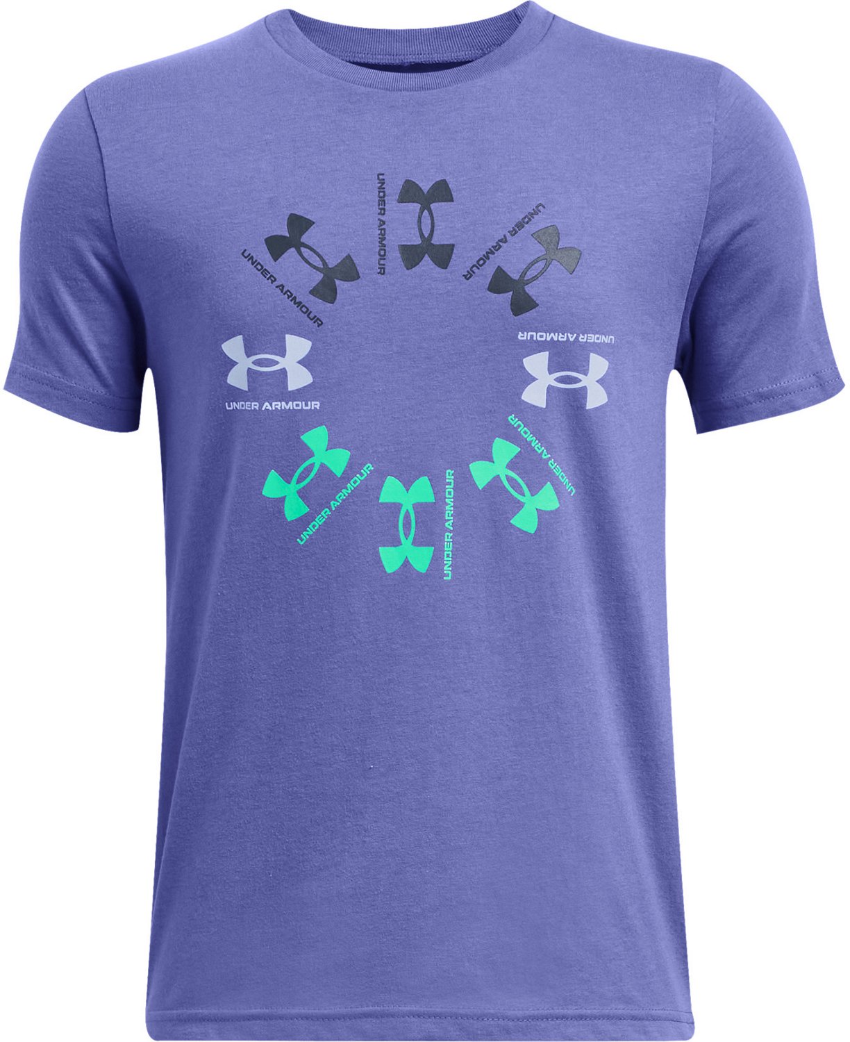 Under Armour Boys' Radial Logo Short Sleeve T-shirt - view number 1