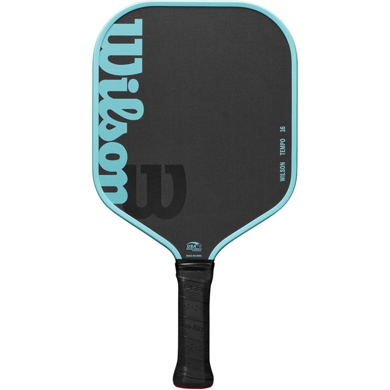 Wilson Adults' Tempo Pickleball Paddle Black/Blue - Pickleball at Academy Sports