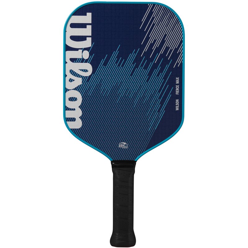 Wilson Adults' Fierce Max Pickleball Paddle Blue/White - Pickleball at Academy Sports