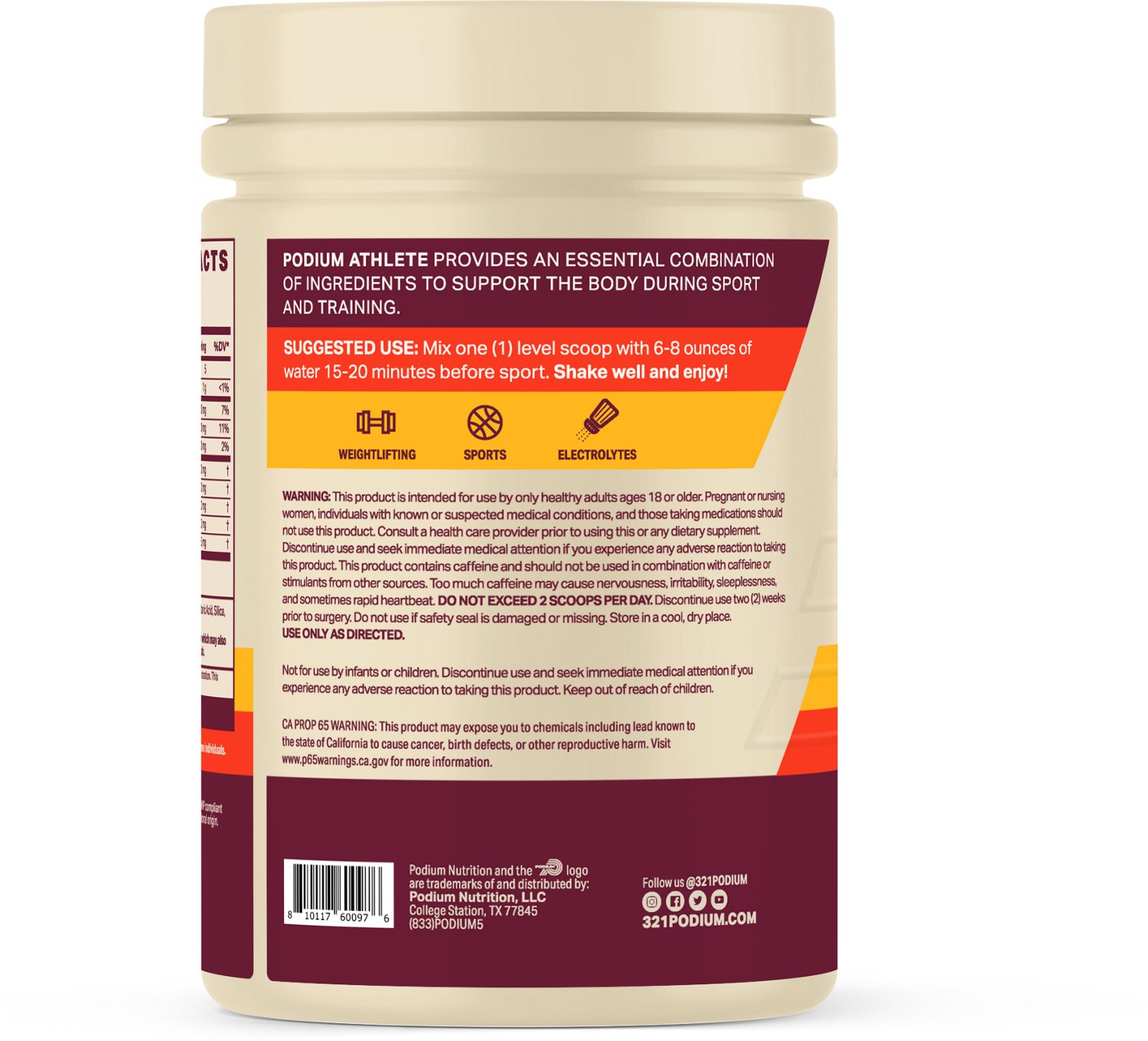 PODIUM Athlete PreWorkout Powder                                                                                                 - view number 2