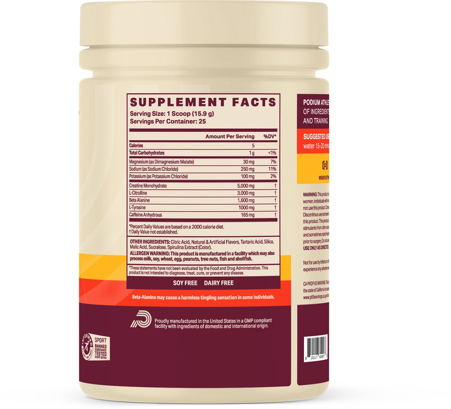 PODIUM Athlete PreWorkout Powder                                                                                                 - view number 3