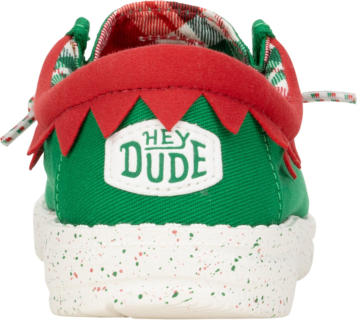 HEYDUDE Kids' Wally Holiday Elf Shoes - view number 5