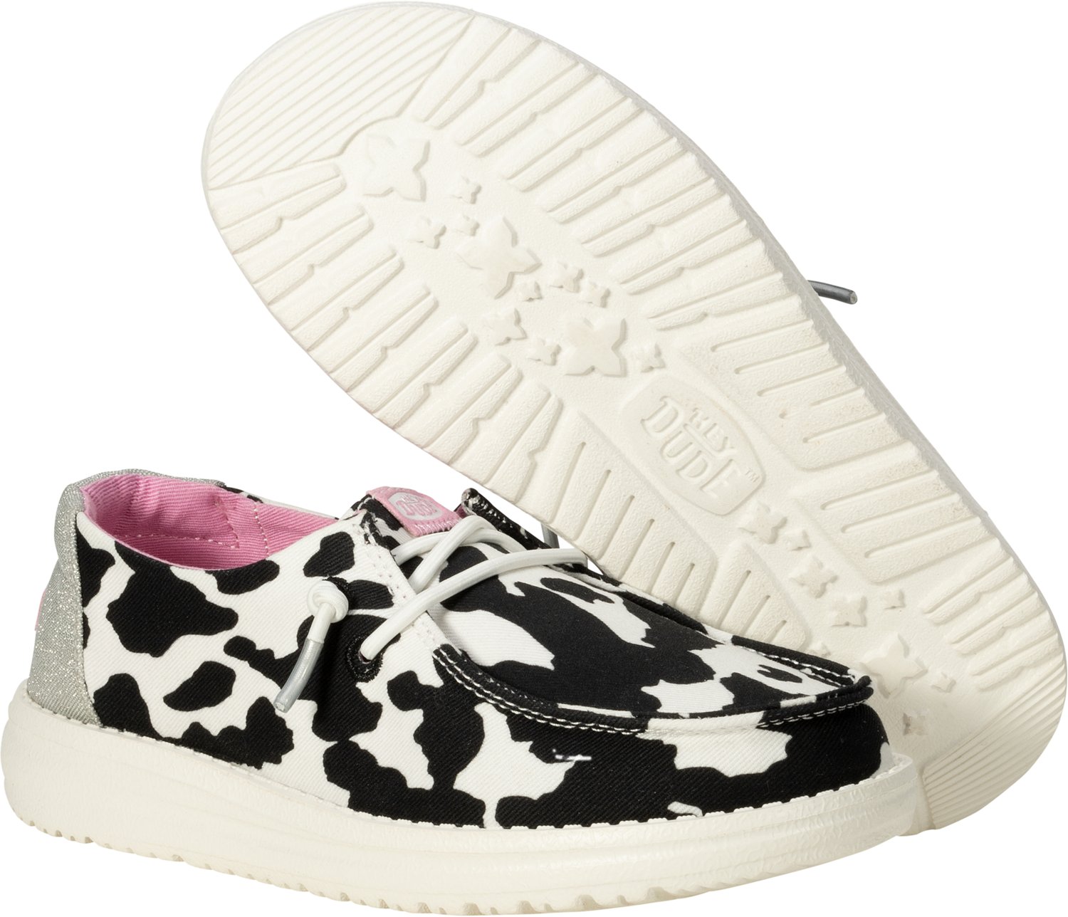 HEYDUDE Girls' Wendy Cowgirl Sparkle Shoes - view number 7