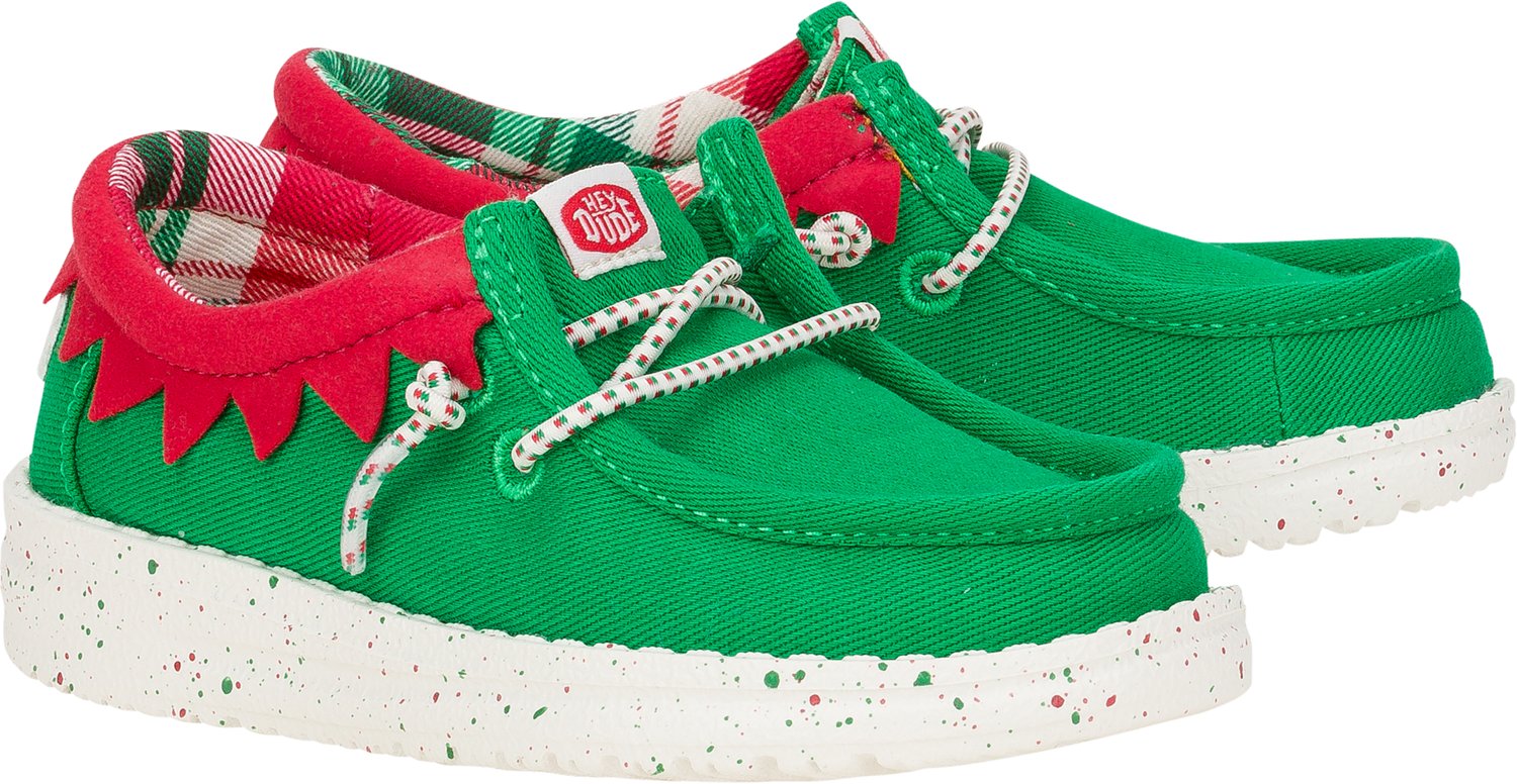 HEYDUDE Toddlers' Wally Holiday Elf Shoes - view number 3