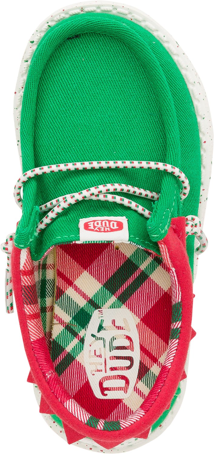 HEYDUDE Toddlers' Wally Holiday Elf Shoes - view number 6