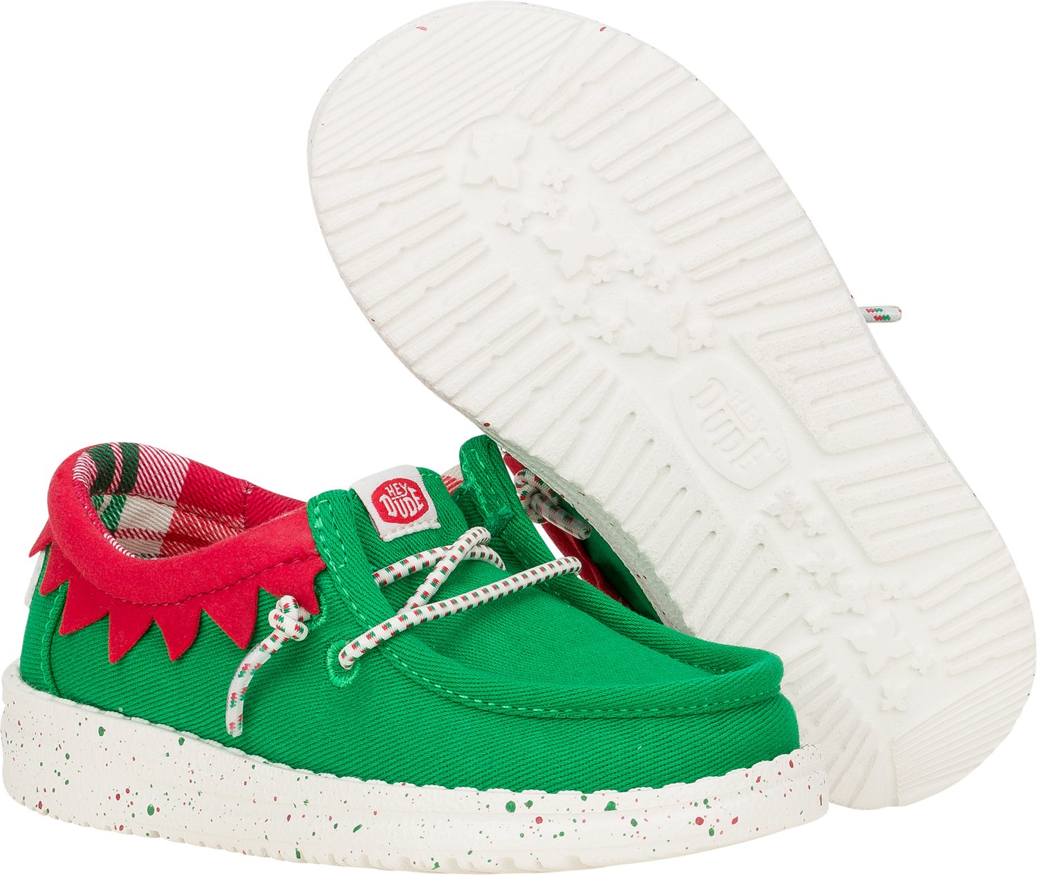 HEYDUDE Toddlers' Wally Holiday Elf Shoes - view number 7