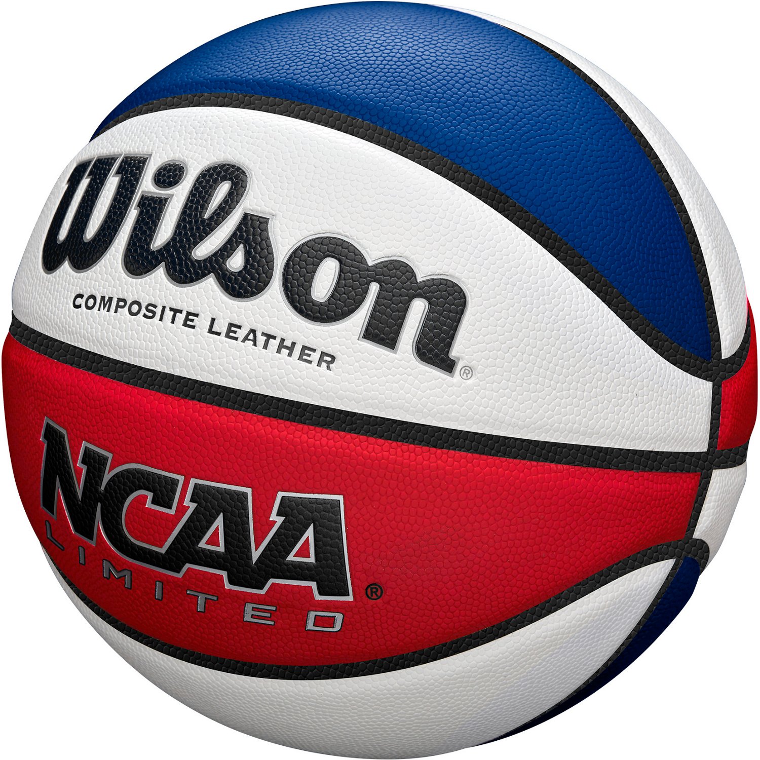 Wilson NCAA Replica Composite RWB Basketball - view number 2