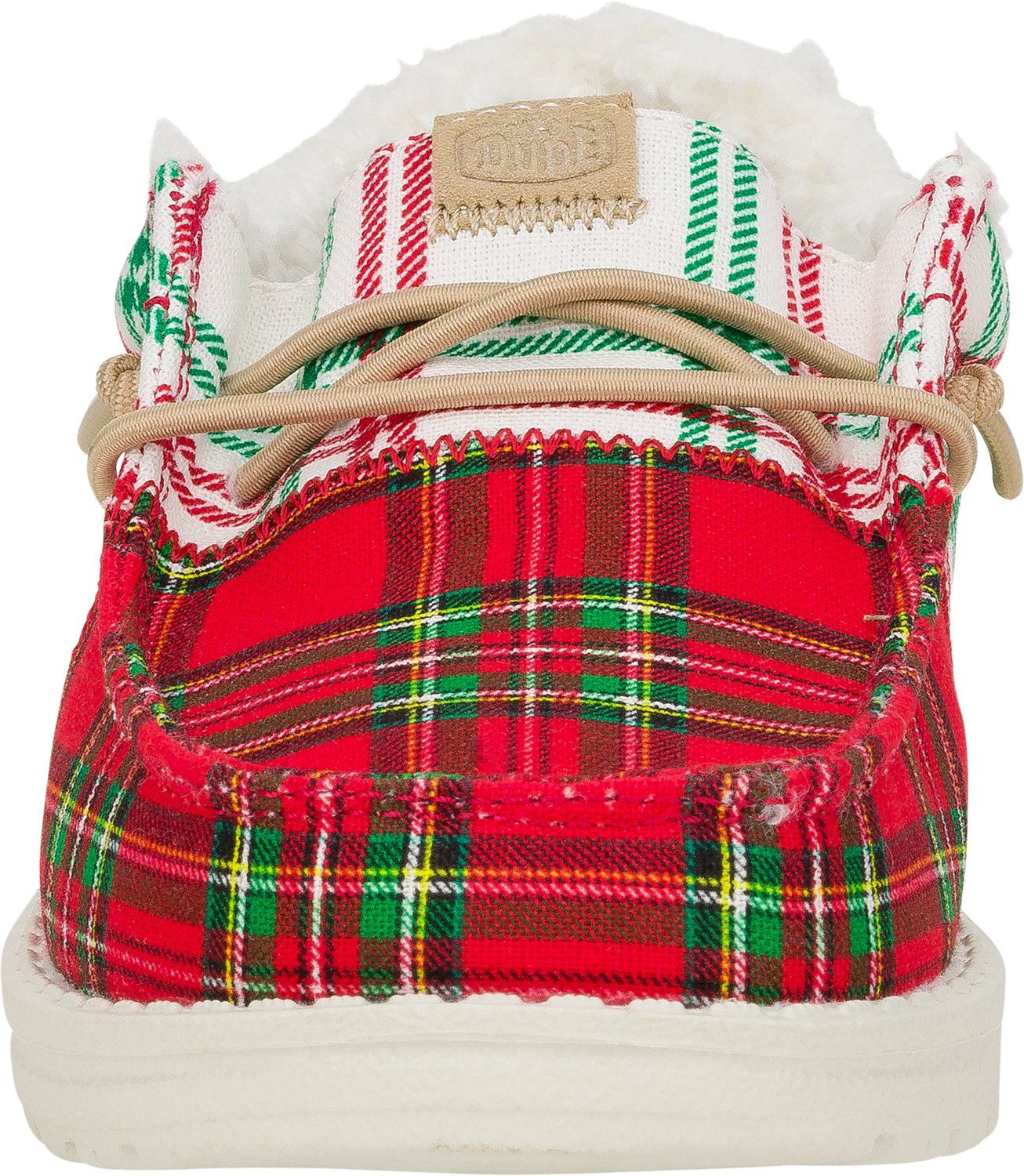 HEYDUDE Kids' Preschool Wally Plaid PSGS Slip-on Shoes - view number 4