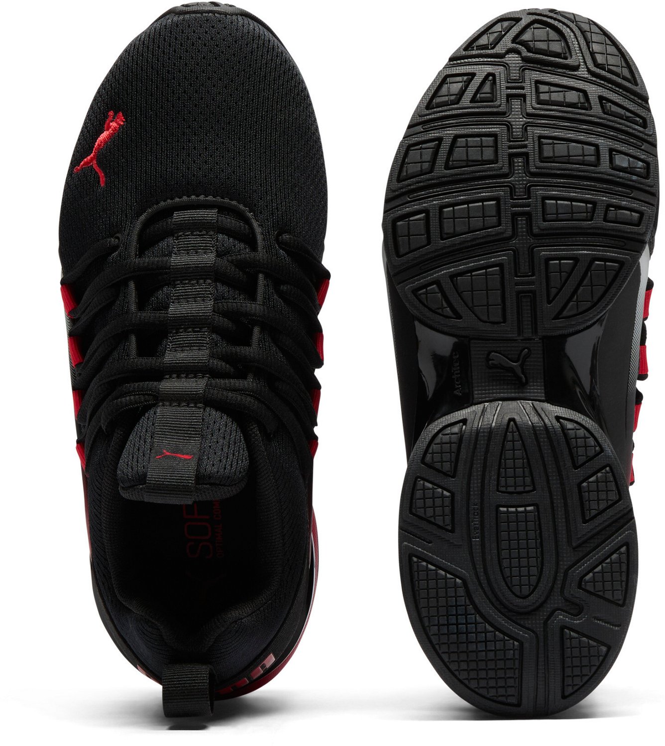 PUMA Kids' Axelion Mesh Fade GS Running Shoes                                                                                    - view number 4