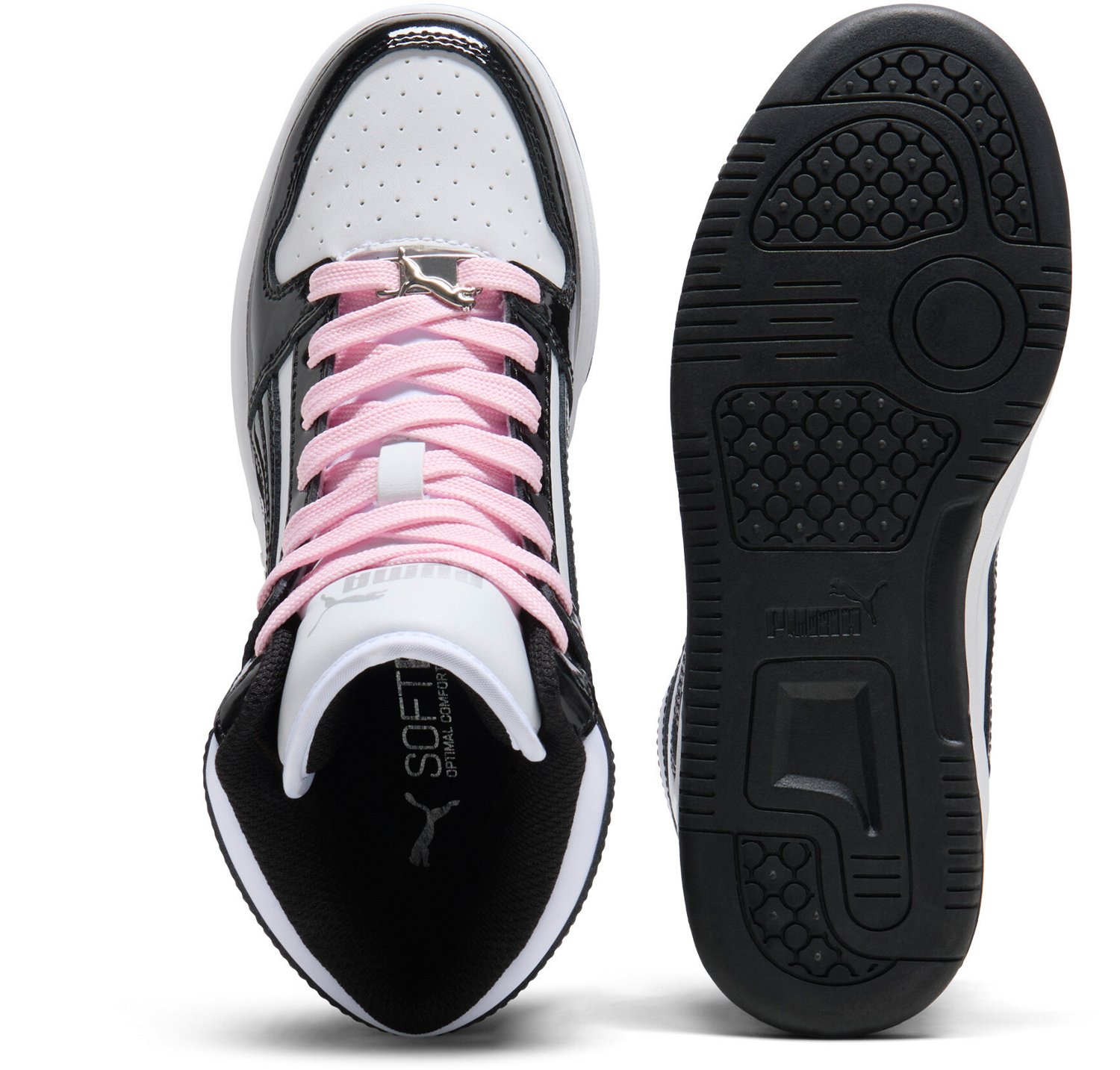 PUMA Kids' Grade School Rebound Layup Shine Shoes - view number 4