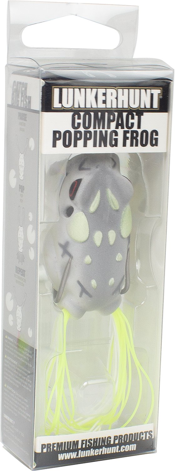 Lunkerhunt Compact Popping Frog Soft Bait - view number 6