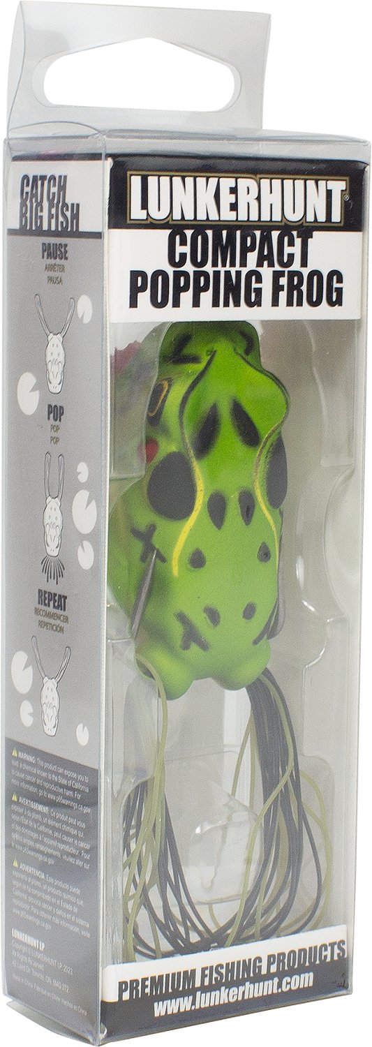 Lunkerhunt Compact Popping Frog Soft Bait - view number 6