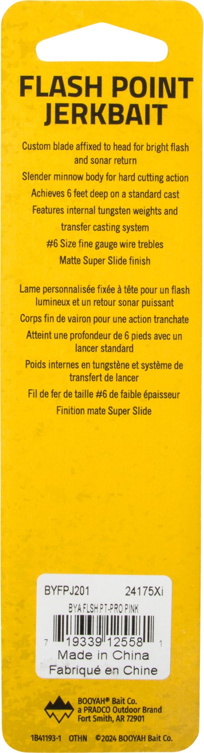 BOOYAH 4 1/4 in Suspending Fish Jerk Bait - view number 3