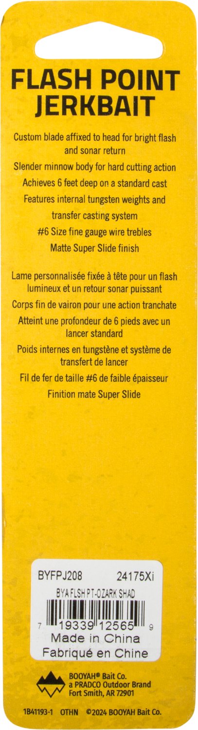 BOOYAH 4 1/4 in Suspending Fish Jerk Bait - view number 3