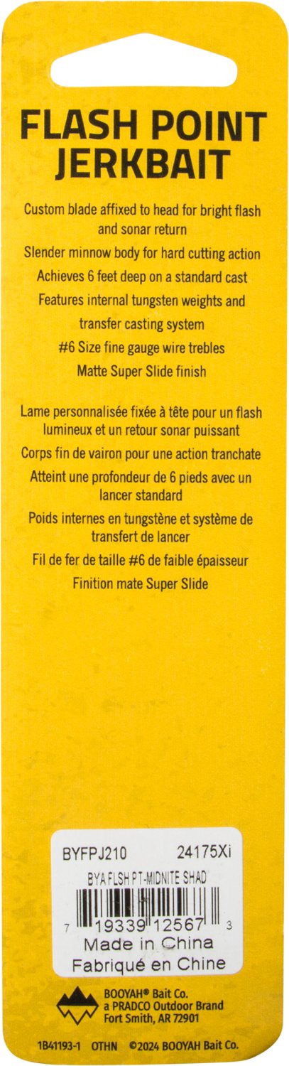 BOOYAH 4 1/4 in Suspending Fish Jerk Bait - view number 3