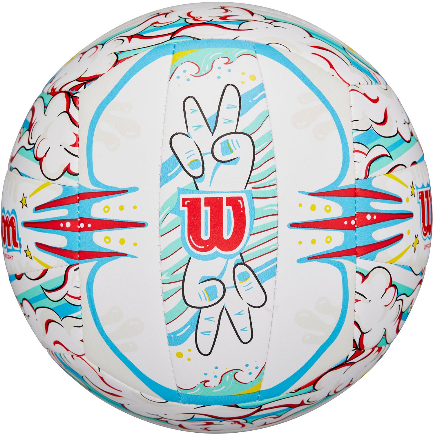 Wilson Peace Graphic Recreational Outdoor Volleyball - view number 3