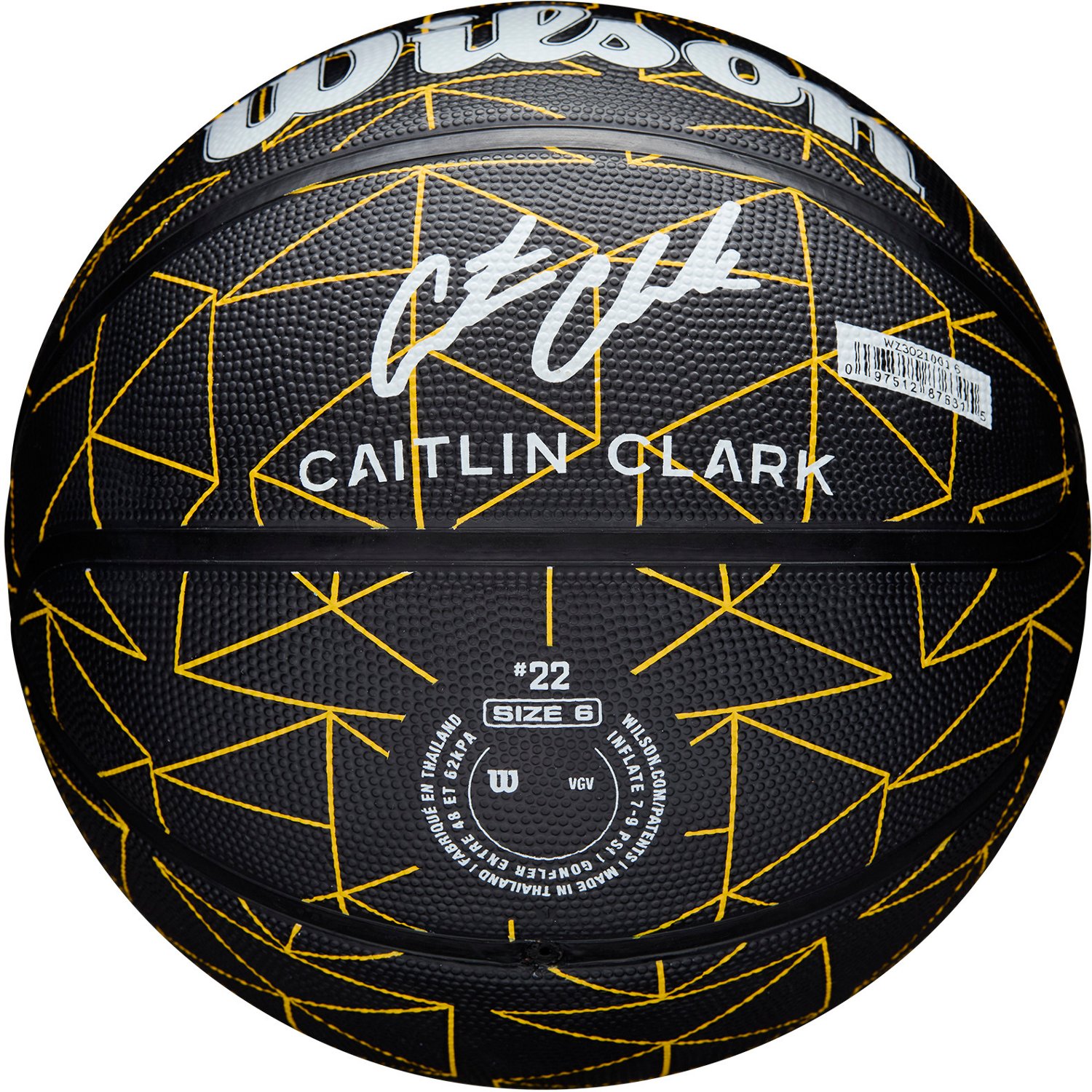 Wilson Caitlin Clark Repetition Basketball - view number 6