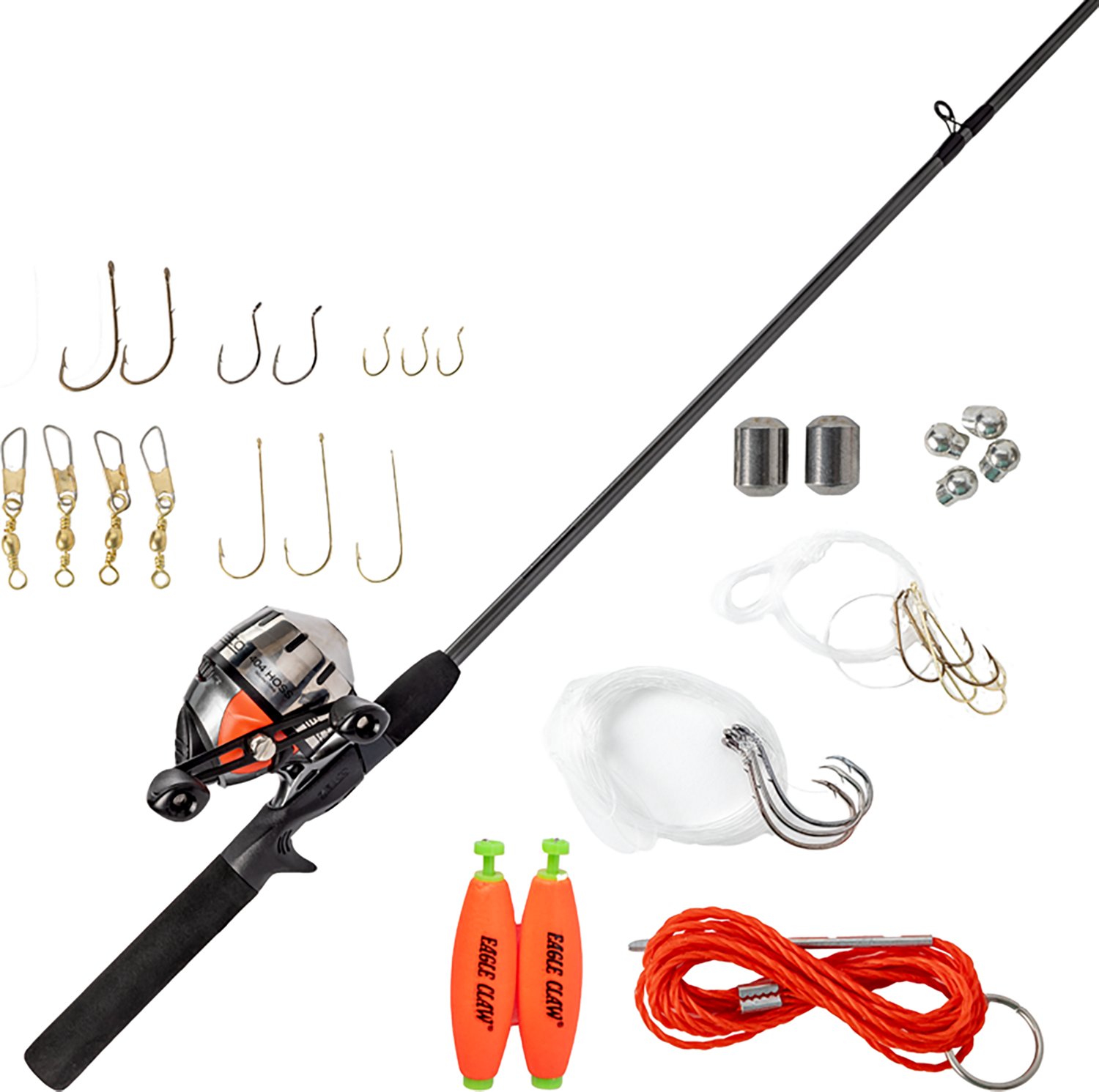 Zebco 404 HOSS Spincast Combo - view number 6