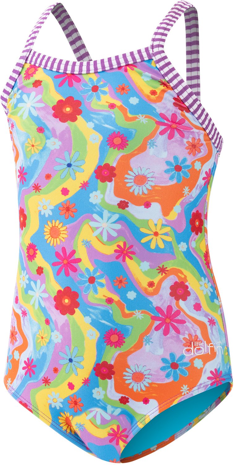 Little Dolfin Girls' 2-6X Print 1-Piece Buttercup - view number 3