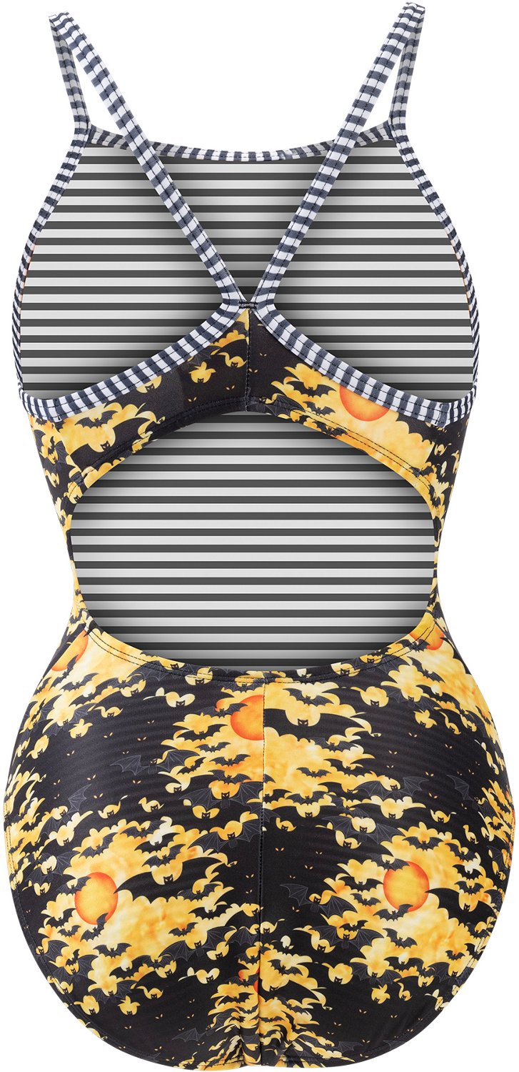 Dolfin Uglies Women's Print V-2 Back 1-Piece Bat Dance - view number 4