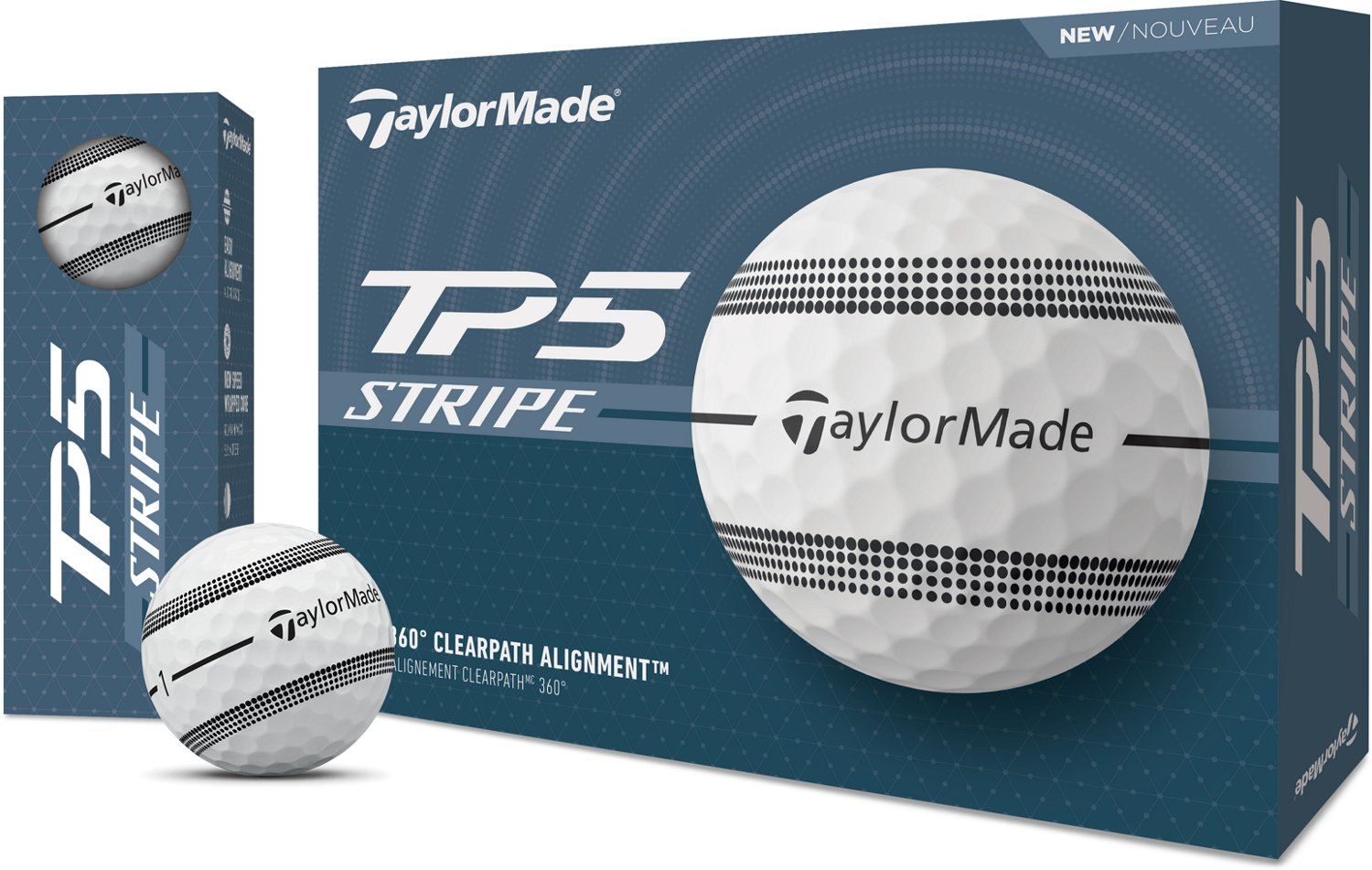 TaylorMade TP5 Stripe 6スリーブ+α テーラーメイド TaylorMade 2024 TP5 Stripe Golf Balls - The GolfWorks
