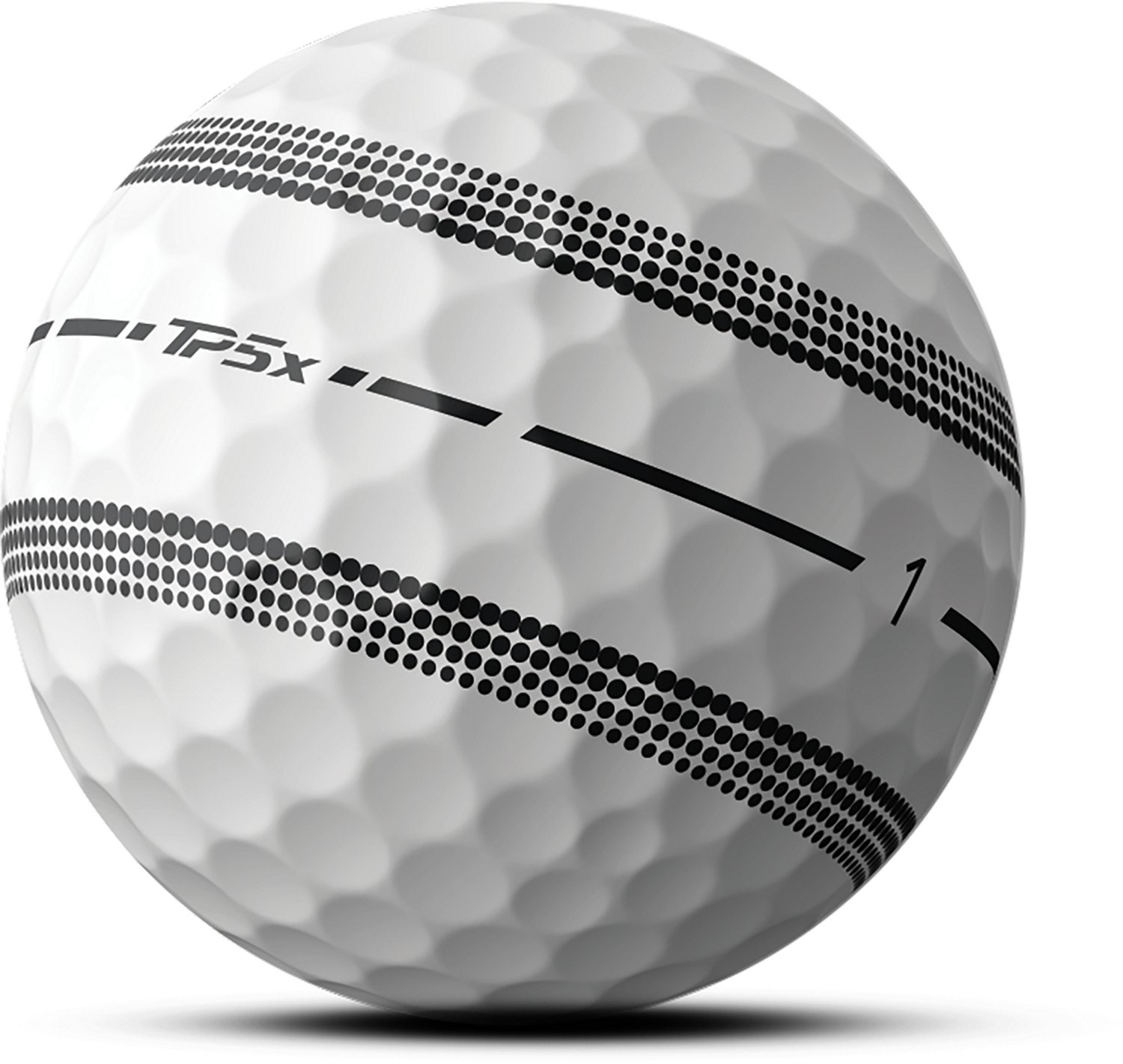 TaylorMade 2024 TP5x Stripe Golf Balls                                                                                           - view number 4