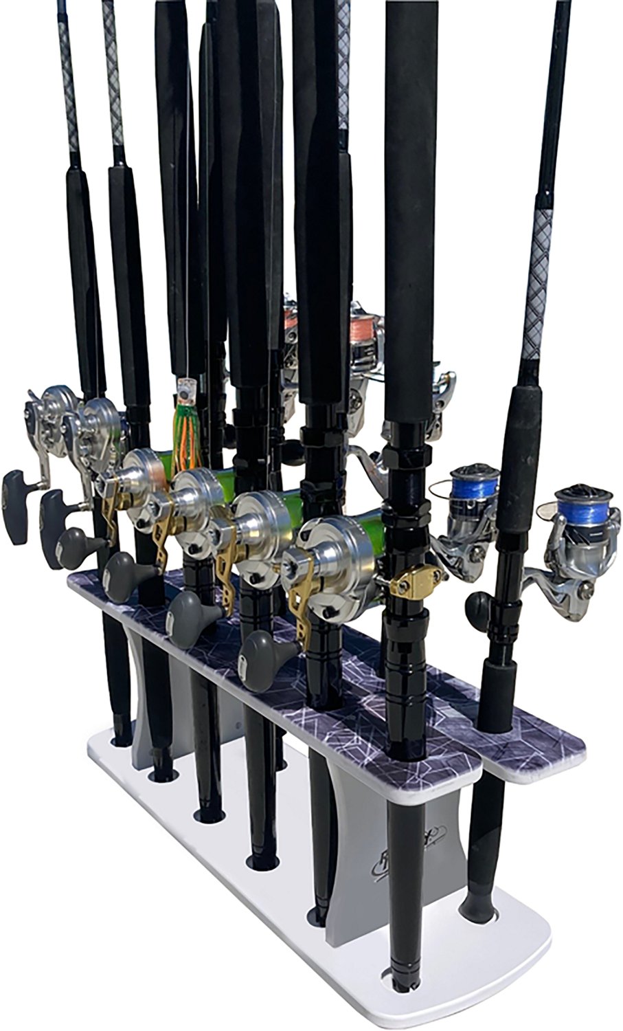 Rush Creek Reel Salty 11 Rod Rack