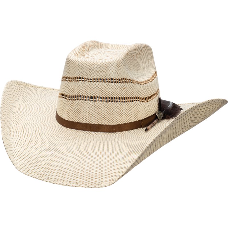 Justin Chute Straw Hat Tan - Men's Hunting/Fishing Headwear at Academy Sports