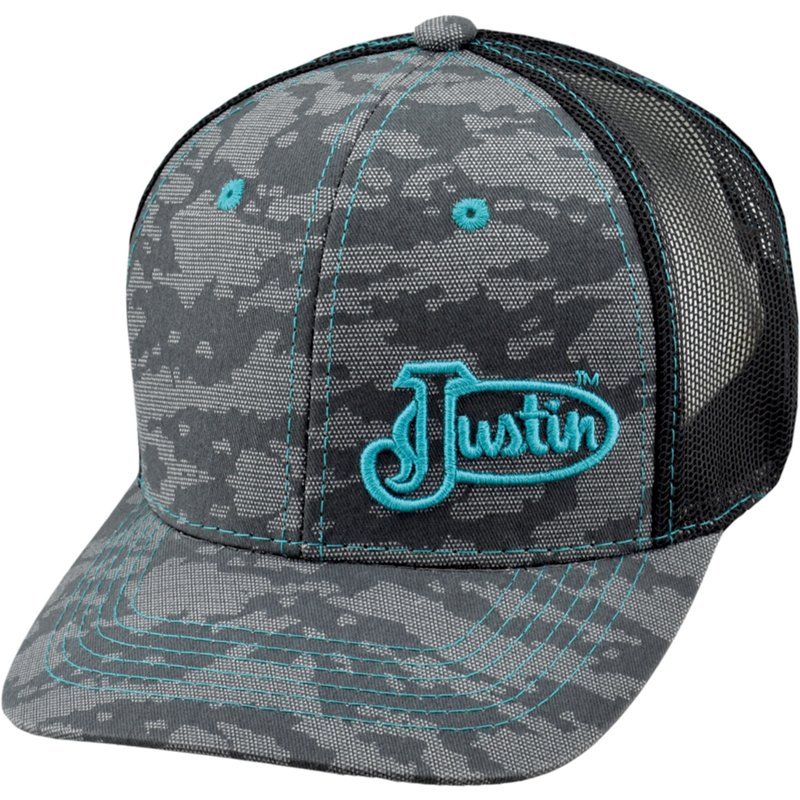 Justin Adult Aqua Cap - Men's Hunting/Fishing Headwear at Academy Sports