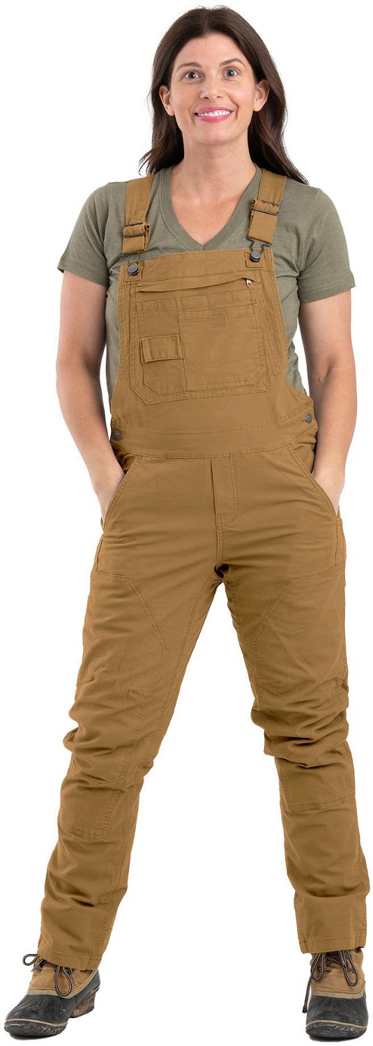 Berne Women's Softstone Duck Unlined Bib Overall                                                                                 - view number 5