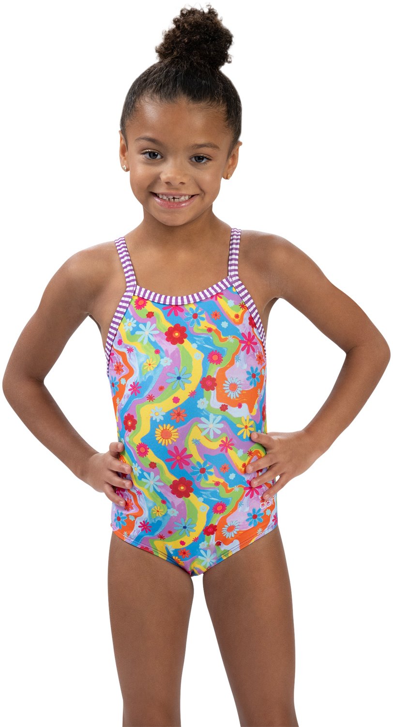 Little Dolfin Girls' 2-6X Print 1-Piece Buttercup - view number 1