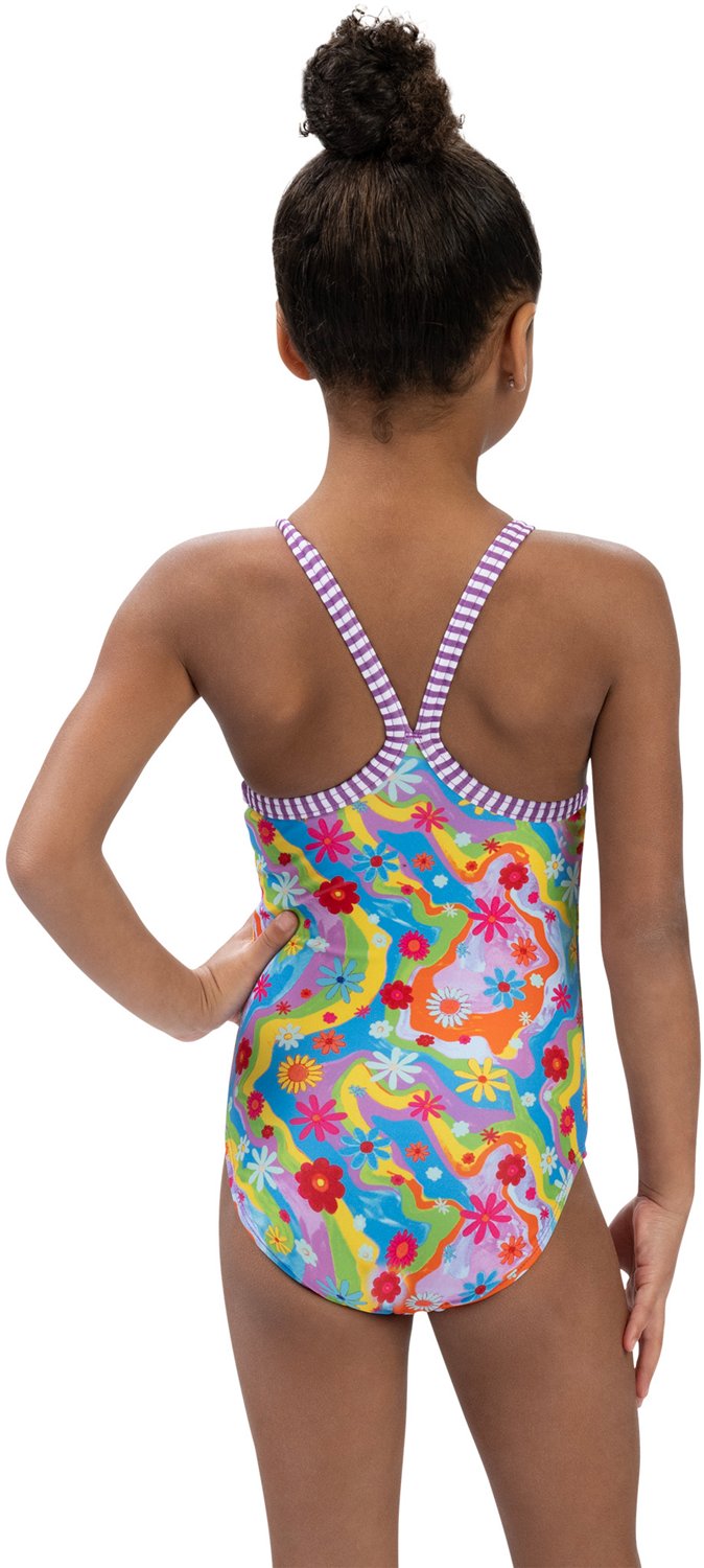 Little Dolfin Girls' 2-6X Print 1-Piece Buttercup - view number 2