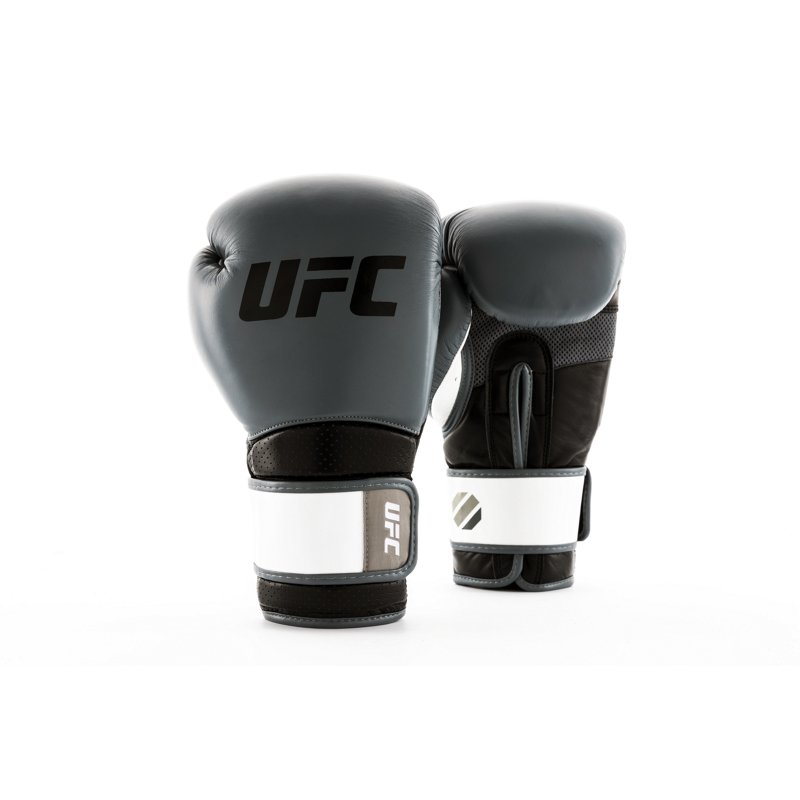 UFC Pro Training Gloves Silver/Black, 14 Oz - Martial Arts/Accessories at Academy Sports