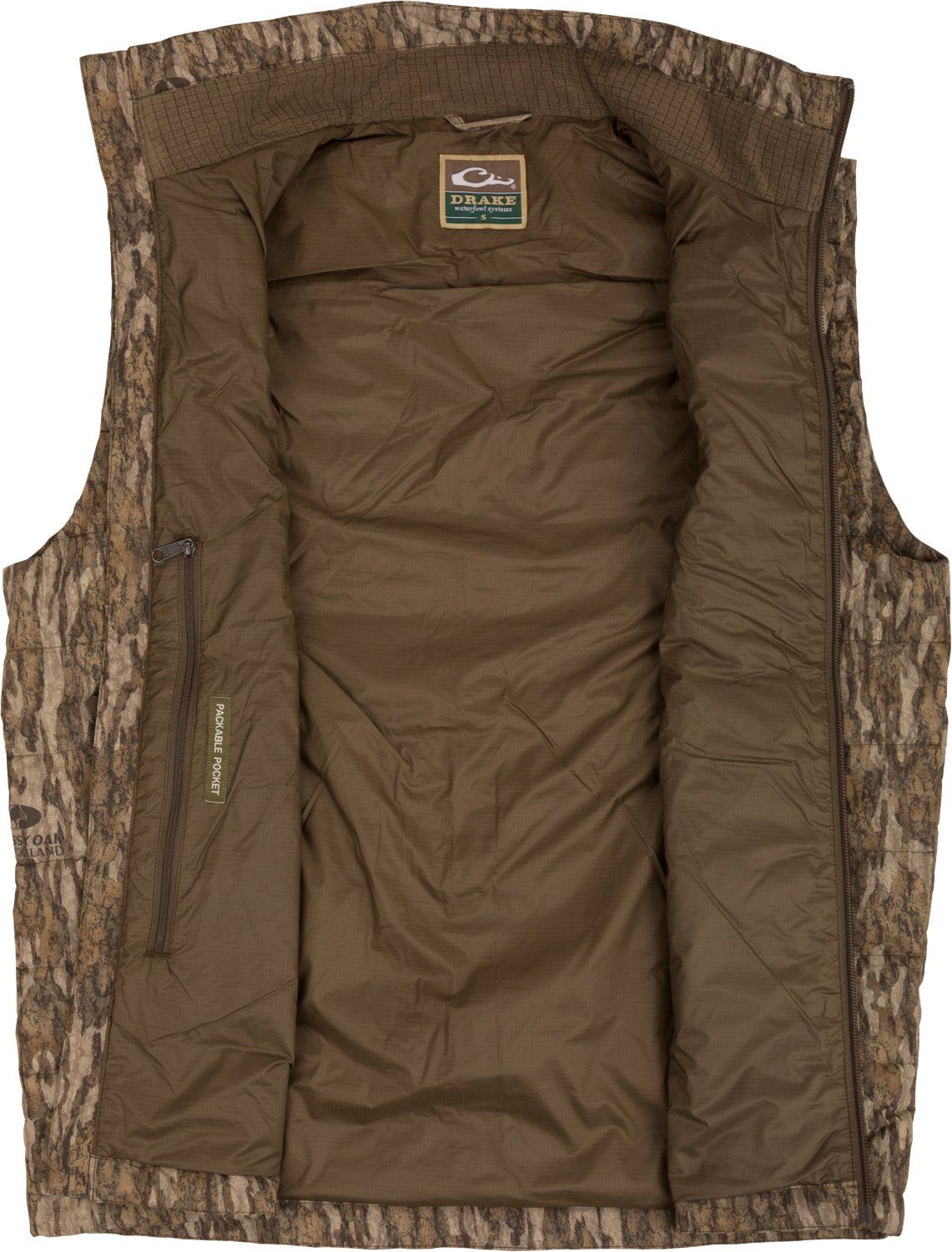 Drake Men's MST Synthetic Down Pack Vest - view number 6