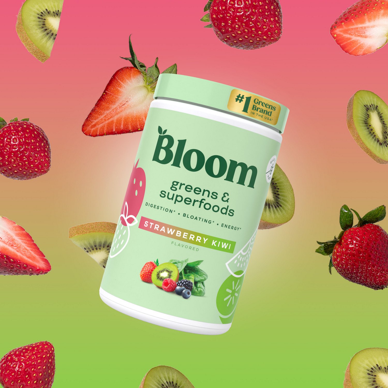 Bloom Nutrition Greens and Superfoods Powder - 25 Servings - view number 2
