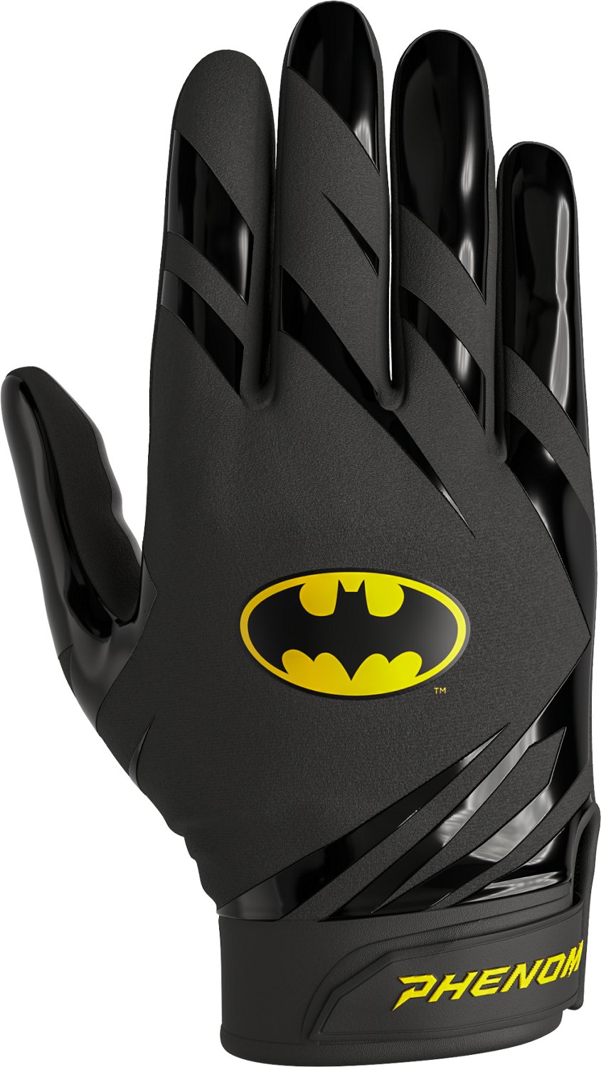 Phenom Elite The Batman Football Gloves Academy