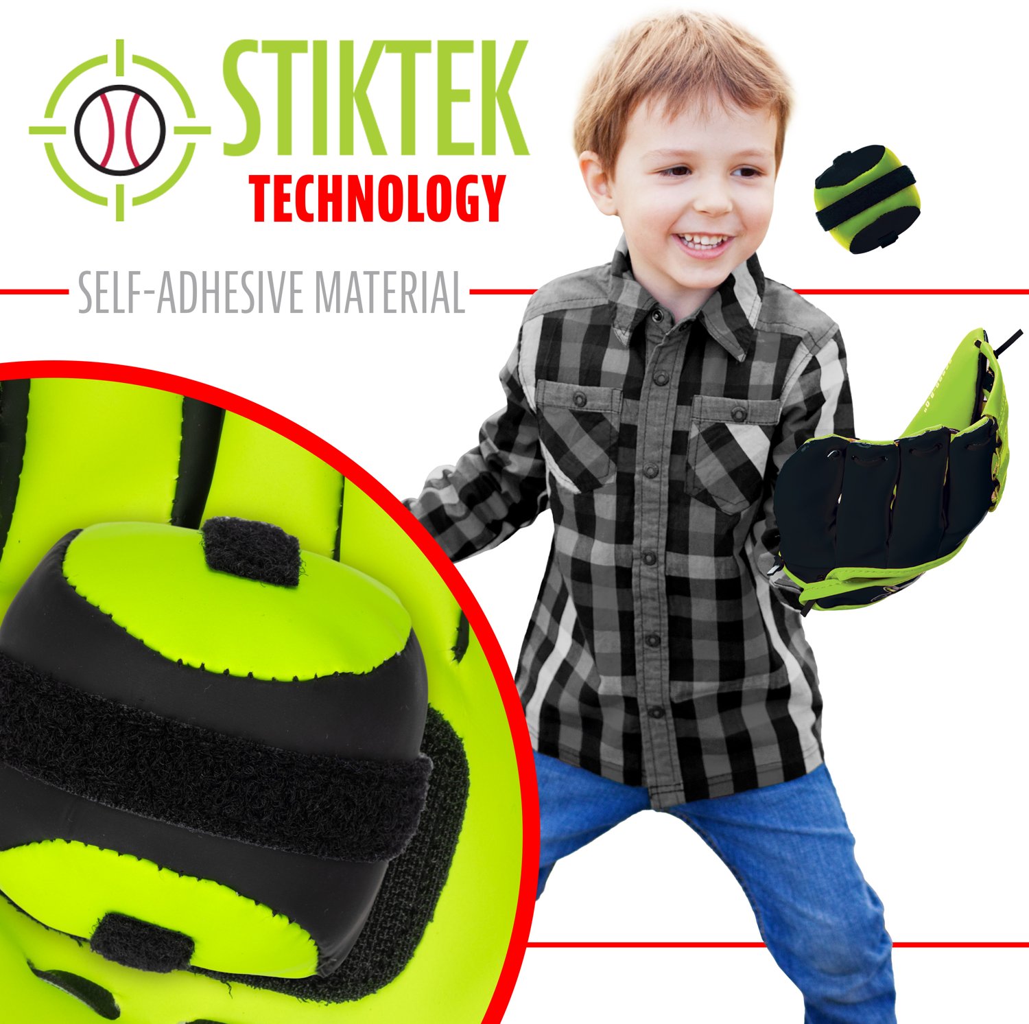 Franklin Sports Kids' 8 in Toy Baseball Glove and Ball Set